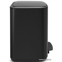 Мусорное ведро Brabantia Bo Pedal Bin 36 л (черный матовый)