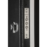 Металлическая дверь Guard Термо MG109 96x205 левая (черное серебро/белый ясень) в Лиде