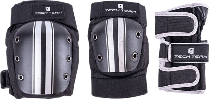 

Комплект защиты Tech Team Safe fit adult 2.0 NN012082 (S, черный)