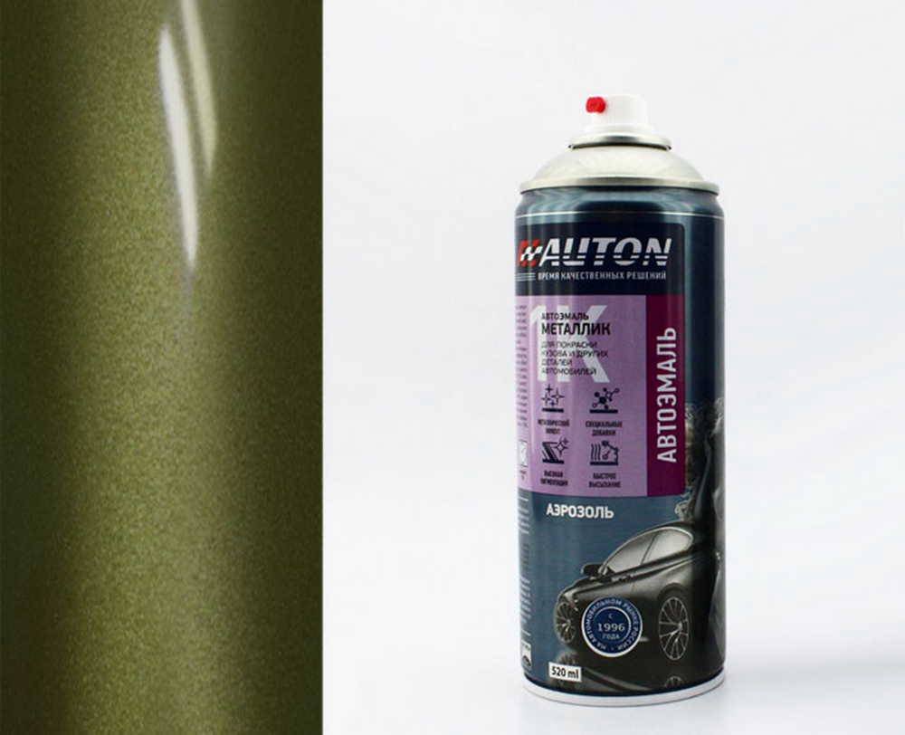 

Автомобильная краска Auton металлик - 331 Золотой лист - аэр. 520 мл