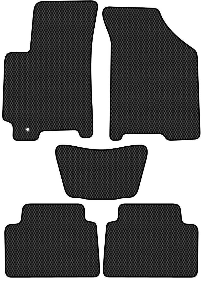 

Комплект ковриков для авто Alicosta Chevrolet Lacetti (хэтчбек 5 дв, универсал, седан / J200) 2004 - 2013 (черный, ромб)