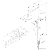 Душевая система  AM.PM X-Joy F40885A94