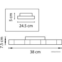 Припотолочная люстра ImperiumLoft Cells-801 167385-26