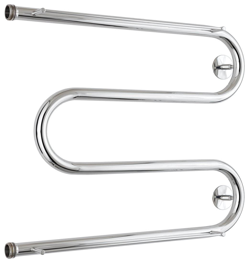 

Полотенцесушитель Стилье М-образный 2 полки 500х650 резьба-сгон 1" 00014-5065