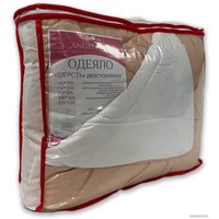 Одеяло Angellini 7с015шл (150x205, бежевый/белый)