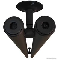 Полотенцесушитель Ростела Мини 1/2" 2 перекладины 120 см (черный)
