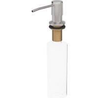 Кухонная мойка Roxen Uno 560210-54 под столешницу сатин/матовая поверхность (ролл-мат, дозатор, сифон)