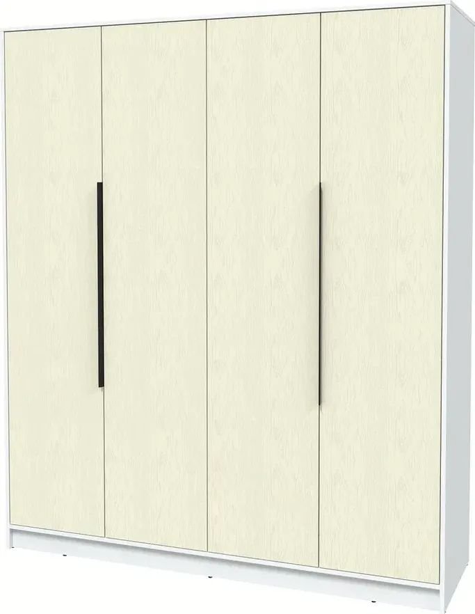 

Шкаф распашной Интерлиния Концепт КТ-Ш4 Глосс (белый платинум/дуб снежный)