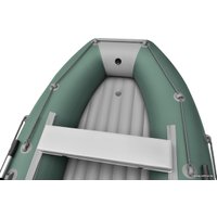 Моторная лодка Roger Boat Trofey 3300 (без киля, зеленый/серый)