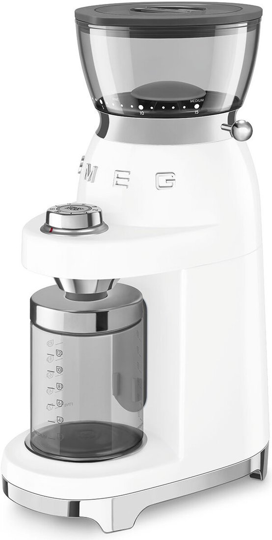 Электрическая кофемолка Smeg CGF03WHEU