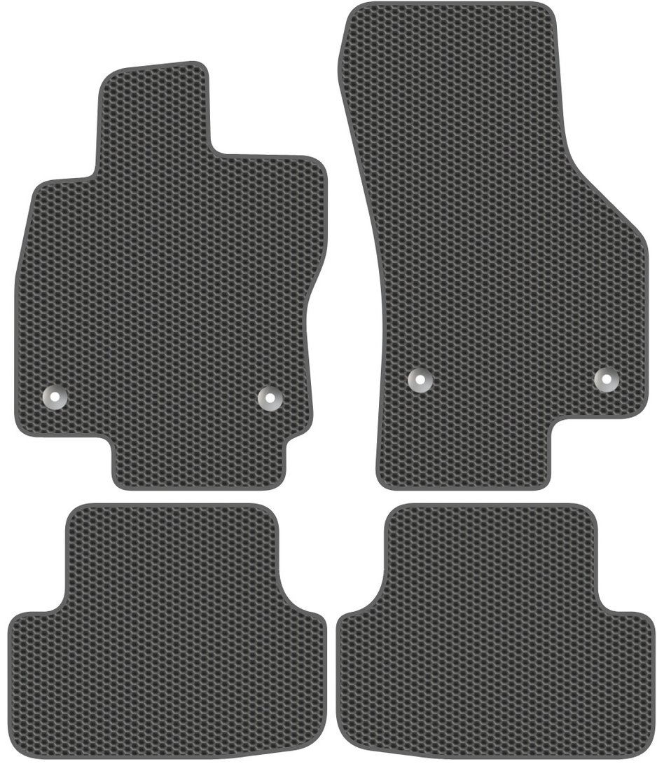 

Комплект ковриков для авто Alicosta Volkswagen Golf VII (хэтчбек 5 дв / Mk7) 2012 - 2019 (серый)