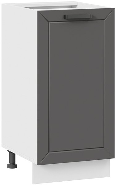 

Шкаф напольный Трия Лорас 1Н4 (белый/холст вулкан)