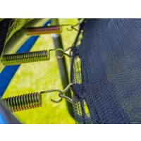 Батут GetActive Jump PRO 10FT с лестницей и внутренней сеткой (синий)