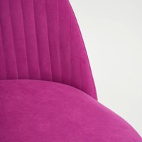 Офисное кресло TetChair Melody (флок, фиолетовый)