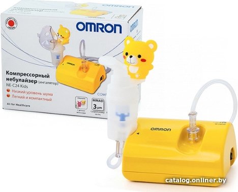 Компрессорный ингалятор Omron Comp AIR NE-C801S-KDE (C24 Kids)