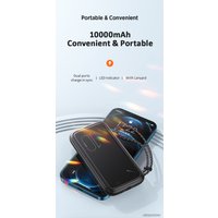 Внешний аккумулятор Usams US-CD150 PB56 10000mAh (черный)