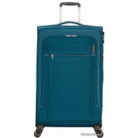 Чемодан-спиннер American Tourister Crosstrack Navy/Orange 79 см