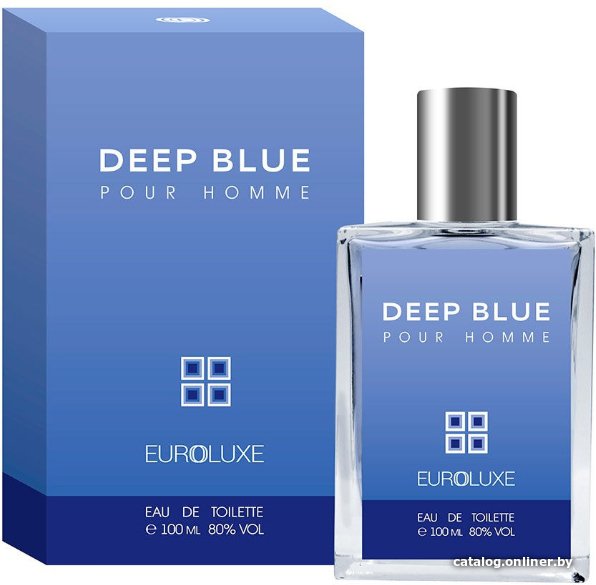 Туалетная вода Eurolux Deep Blue EdT (100 мл)