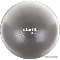 Гимнастический мяч Starfit Pro GB-107 75 см антивзрыв (серый)