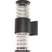 Уличный настенный светильник Kinklight Глари 09314-W.19 (черный)