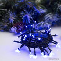 Новогодняя гирлянда Luazon Нить 50 LED 5м (синий) 3556766