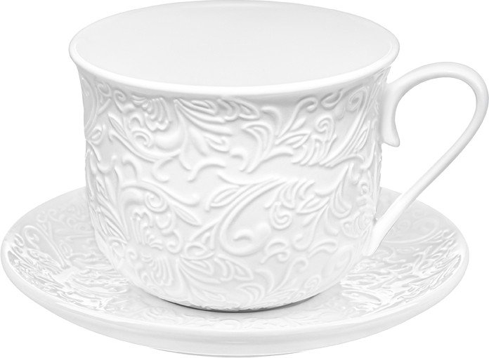 

Чашка с блюдцем Elan Gallery Лоза 950444