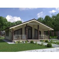 Дом Woods из бруса Звезда