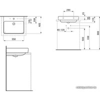 Умывальник Laufen Pro S 8169620001041