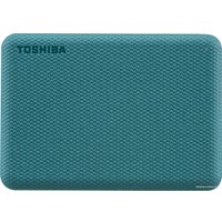 Внешний накопитель Toshiba Canvio Advance 4TB HDTCA40EG3CA (зеленый)