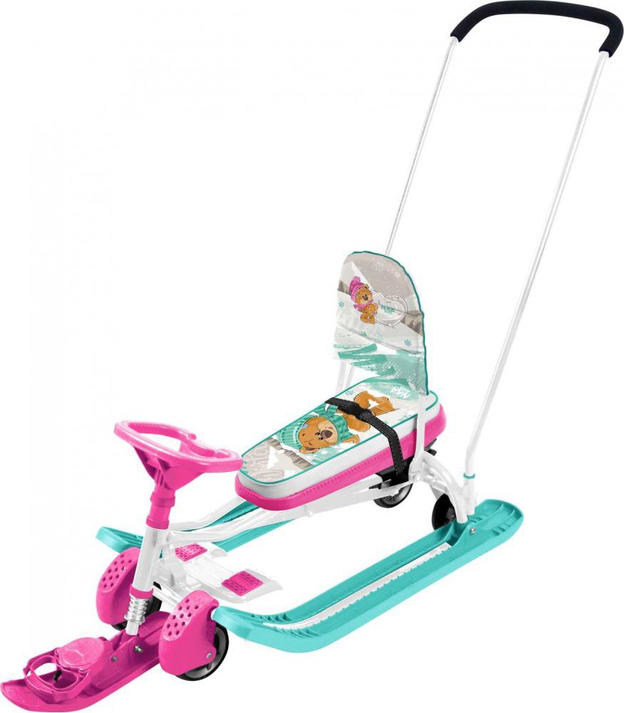 

Снегокат Nika Тимка спорт 6 (с забавными медвежатами)