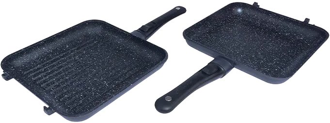 

Сковорода-гриль двухсторонняя RidgeMonkey Connect Pan & Griddle XXL Granite Edition