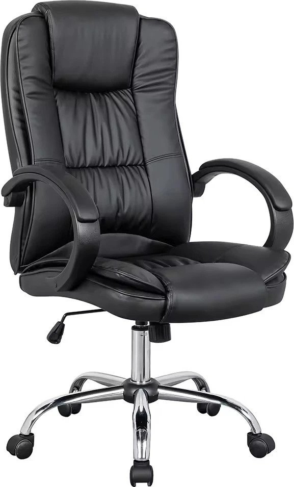 

Офисное кресло SitUp Rapid chrome (экокожа Black/Black)