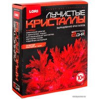 Набор для опытов Lori Лучистые кристаллы. Красный кристалл Лк-001