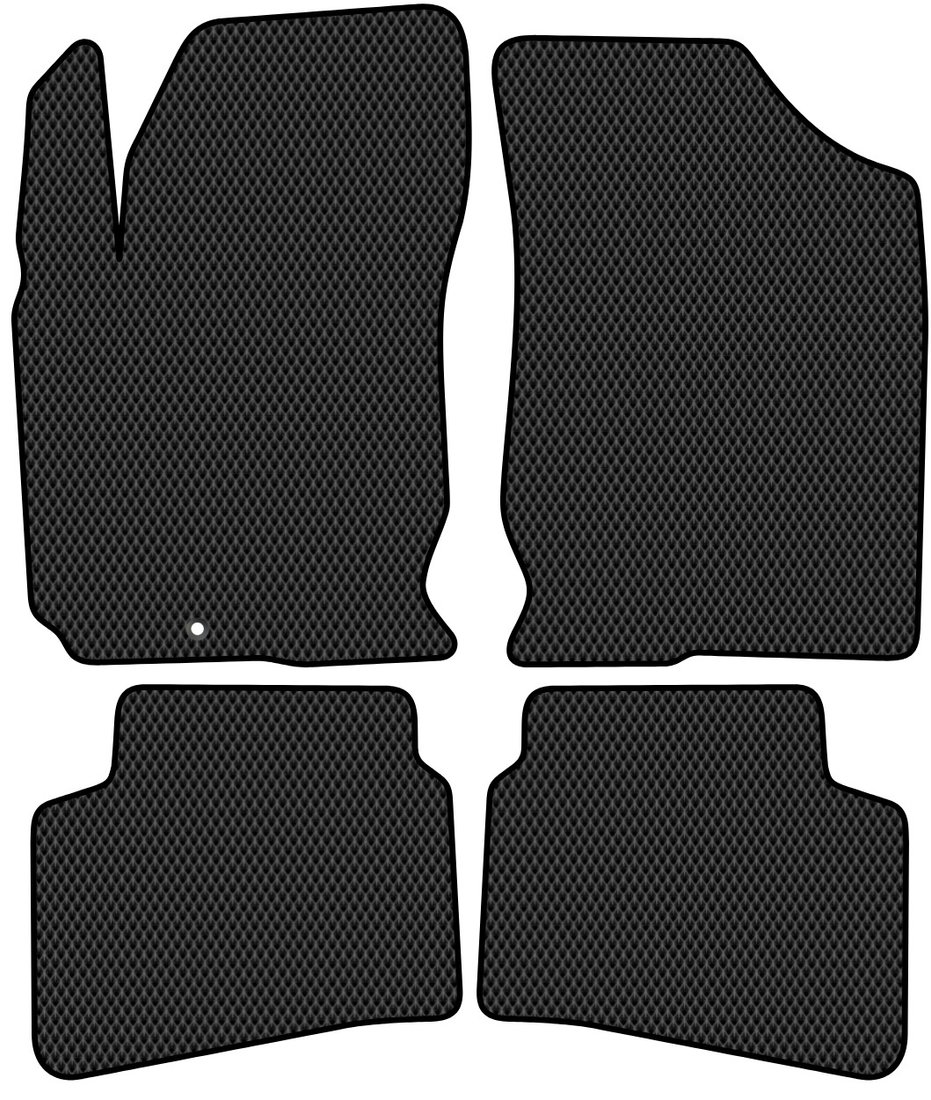 

Комплект ковриков для авто Alicosta Hyundai i30 I (хэтчбек 5 дв / FD) 2007 - 2011 (черный, ромб)