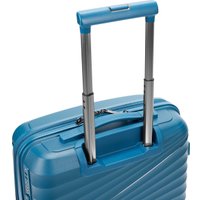 Чемодан-спиннер Torber Nevo T2207S (синий)