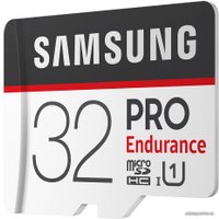 Карта памяти Samsung PRO Endurance microSDHC 32GB + адаптер