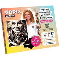 Картина по номерам QBRIX Vintage 40034