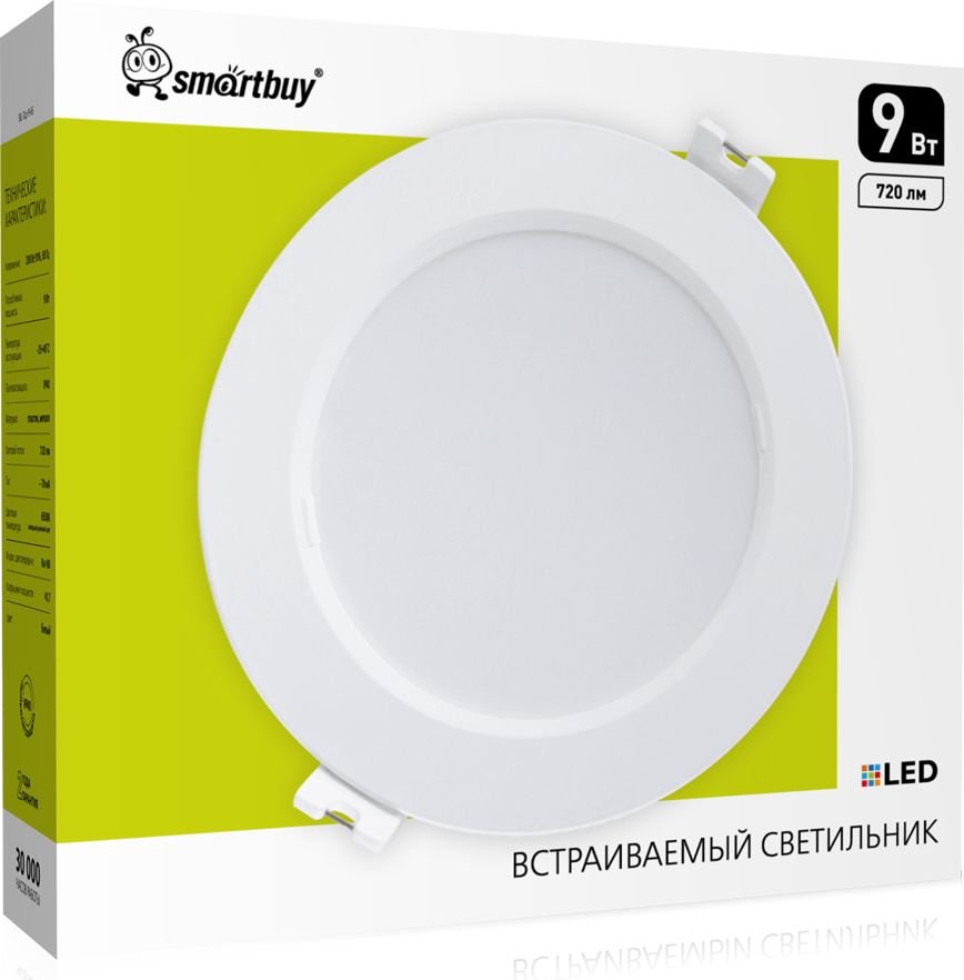

Точечный светильник SmartBuy SBL-DLp-9-65