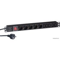 Блок розеток ExeGate ServerPro PDU-19H009 Al-5C135S-EU2.5CU-SW
