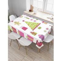 Скатерть JoyArty Время подарков tc_8407188 (120x145) в Гродно