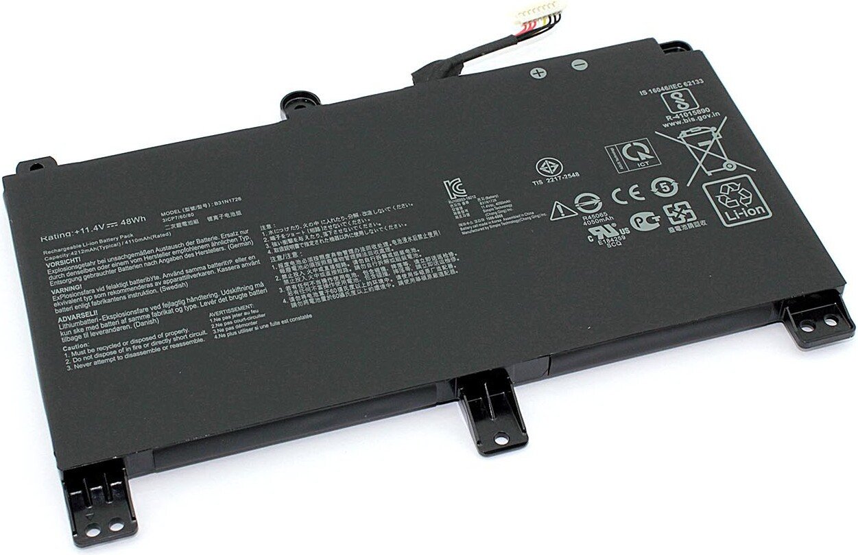Аккумуляторы для ноутбуков ASUS B31N1726-1