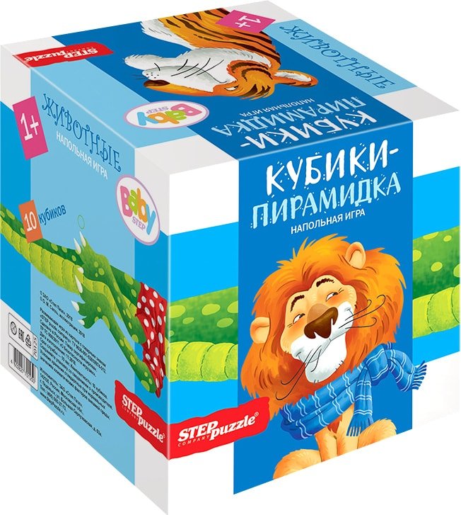 

Пирамидка Step Puzzle Животные 70125