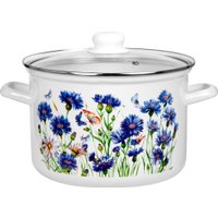 Кастрюля Лысьвенские эмали Васильки С-1618САП2/4ЭК