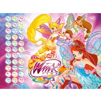 Складной стол Nika В2А Азбука Winx