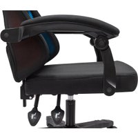 Игровое (геймерское) кресло Knight Wolf RGB (черный)