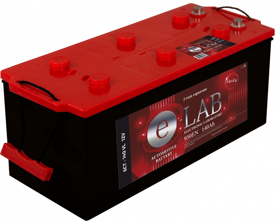 

Автомобильный аккумулятор E-Lab 6СТ-140VL (140 А·ч)