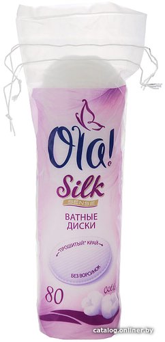 Ватные диски Ola! Silk Sense (80 шт)