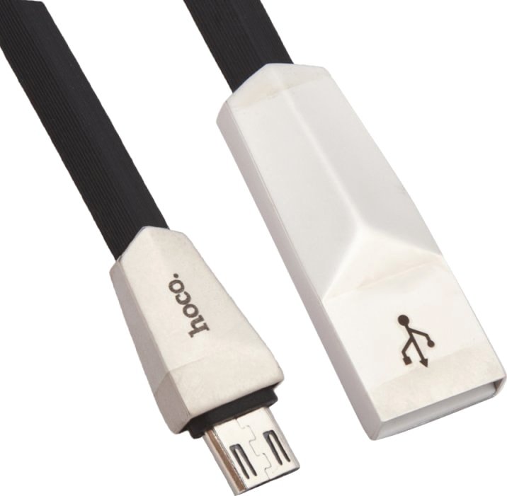 

Кабель Hoco X4 microUSB (белый/черный)