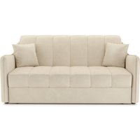 Диван Мебель-АРС аккордеон Давос НПБ 155x200 см M2-114-4 (бархат бежевый Star Velvet 6 Light Beige)