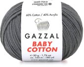 Baby cotton 3430 50 г 165 м (серый)